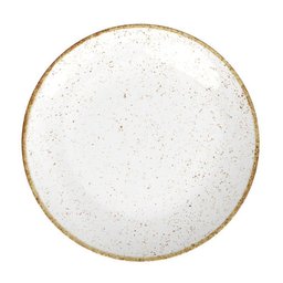 Conjunto de Pratos Raso Rústico Marrom em Porcelana Decorada 28 Cm - Tramontina 96980009 - 3