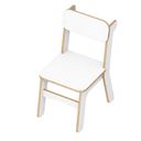 Ver imagem 2 de Cadeira Infantil Mdf para Quarto e Brinquedoteca:branco