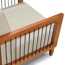 Ver imagem 6 de Poltrona Decorativa Varanda Samoa Madeira Maciça com Cordas Náutica Linho Pérola - Desk Design