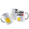 Caneca Cerâmica Bandeira Vaticano Visitei E Amei Viagem - 1