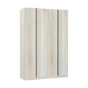 Ver imagem 1 de Guarda-roupa Solteiro Luciane 4 Portas 3 Gavetas Prime Plus 160 Cm