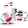 Caneca Cerâmica Bandeira Polônia Visitei E Amei Viagem - 2