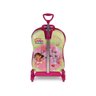 Mochila Rodinhas Dora Aventureira 3D + Lancheira Dora Maxtoy Diplomata Max Toy Dora Aventureira Pets - 6