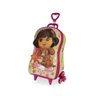 Mochila Rodinhas Dora Aventureira 3D + Lancheira Dora Maxtoy Diplomata Max Toy Dora Aventureira Pets - 4