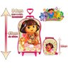 Mochila Rodinhas Dora Aventureira 3D + Lancheira Dora Maxtoy Diplomata Max Toy Dora Aventureira Pets - 1