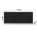 Ver imagem 3 de Armário Cozinha Aéreo 120cm 3 Portas Leticia A01 - D’Rossi