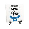 Quadro Azulejo Melhor Pai Bigode Do Mundo Presente Pais Avô - 1