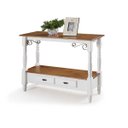 Ver imagem 3 de Aparador Linz Pés Torneados Duas Gavetas 89 x 116 x 40 cm (a X L X P) - Cor Branco - Imbuia Glazer