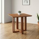 Ver imagem 4 de Mesa de Jantar 4 Lugares Tampo Mdf 94x94 Cm 15171 Cinamomo Molci