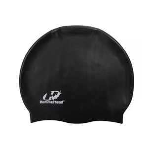 Touca para Natação de Silicone Hammerhead Lisa Preto