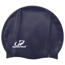 Touca para Natação de Silicone Hammerhead Lisa Preto - 3