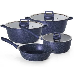 Jogo de Panelas 4 Peças Moda do Chef Graniflon Azul