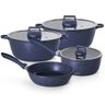 Jogo de Panelas 4 Peças Moda do Chef Graniflon Azul - 1