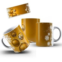 Caneca Cerâmica Decoração Pendurada Natal Ano Novo - 2 Caneca Cerâmica Decoração Pendurada Natal Ano Novo - 2