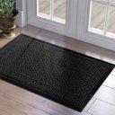 Ver imagem 1 de 1 Tapete Porta Capacho Grego Luxo Antiderrapante Pt 40x60