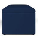 Ver imagem 7 de Calçadeira Recamier Baú para Cama de Casal King Dália 195x50 Cm W01 Suede Azul Marinho - Lyam Lyam D
