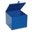 Ver imagem 2 de Caixa Ferramentas Baú Para Serra Mármore Reforçada 25x25cm