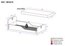 Ver imagem 4 de Cama Infantil Montessoriana com Colchão Incluso Encantada Multimóveis Branca