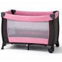 Ver imagem 5 de Berço de Bebê Portátil Zooper Rosa com Trocador Mosquiteiro Bolsa e Caixa Musical Som e Luz Dobrável
