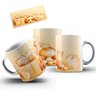 Caneca Cerâmica Natal Chique Decoração Elegante Natalina - 2