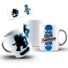 Caneca Cerâmica Skatista Mulher Feminina Skate Boarding - 2