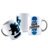 Caneca Cerâmica Skatista Mulher Feminina Skate Boarding - 1