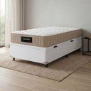 Ver imagem 1 de Cama Box Baú Colchão Solteiro Molas Ensacadas Splendido Munhoz