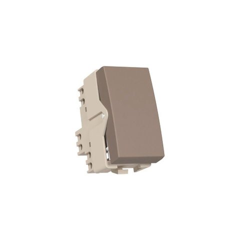 Módulo Interruptor Simples Margirius Sleek Colors 10a Argila