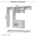 Ver imagem 6 de Cozinha Modulada 5 Peças 3 Aéreo 1 Balcão sem Tampo 1 Kit Lateral Marselha CabeCasa MadeiraOriginals