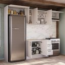 Ver imagem 3 de Cozinha Modulada 5 Peças 3 Aéreo 1 Balcão sem Tampo 1 Kit Lateral Marselha CabeCasa MadeiraOriginals
