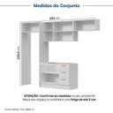 Ver imagem 6 de Cozinha Completa Planejada MDF 4 Peças sem Tampo CabeCasa MadeiraOriginals Marselha Branca