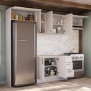 Ver imagem 3 de Cozinha Modulada 5 Peças 3 Aéreo 1 Balcão sem Tampo 1 Kit Lateral Marselha CabeCasa MadeiraOriginals