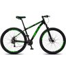 Bicicleta Aro 29 com Câmbio Traseiro Shimano Emotion Preto/verde - 1