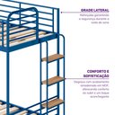 Ver imagem 5 de Beliche em Ferro Aço Carbono Tubular Teko Casatema MadeiraOriginals Azul/Álamo