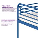 Ver imagem 6 de Beliche em Ferro Aço Carbono Tubular Teko Casatema MadeiraOriginals Azul/Álamo