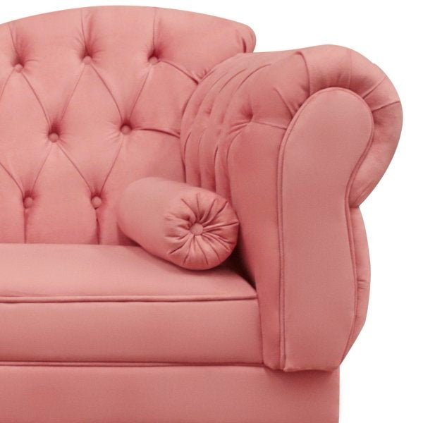 Diva Las Vegas 1,40 Lado Direito Suede Rosa - 2