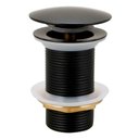 Ver imagem 3 de Valvula Lavatorio Pia Banheiro Click 1 1/4 Inox Preto Fosco