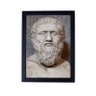 Quadro Decoração Temática Filosofia Antiga Platão P8727 - 1