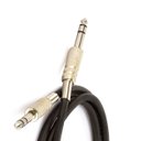 Ver imagem 3 de Cabo P10 para P10 Estereo Preto - 45 Metros