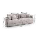 Ver imagem 3 de Sofá 2 Lugares 220cm Comfy CabeCasa MadeiraOriginals