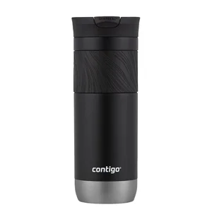 Garrafa Copo Térmico Contigo Snapseal Byron com Tampa 591ml: Preto