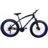 Fat Bike Aro 26 Vizu x-Treme Câmbio Shimano 21V Marchas Suspensão Invertida - 2