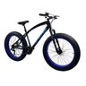 Fat Bike Aro 26 Vizu x-Treme Câmbio Shimano 21V Marchas Suspensão Invertida - 1