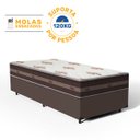 Ver imagem 2 de Cama Box Solteiro + Colchão de Molas Anjos Classic Superlastic 88cm