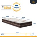 Ver imagem 4 de Cama Box Solteiro + Colchão de Molas Anjos Classic Superlastic 88cm