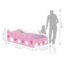 Ver imagem 4 de Cama Fun Nuvens Meninas Solteiro com Colchão