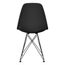 Ver imagem 3 de Conjunto 4 Cadeiras Eames Pp Preto Eiffel Base Preta