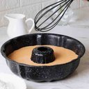 Ver imagem 4 de Forma para Bolo com Furo Antiaderente de Aço Carbono Granilite Preta Lyor