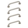 Kit 4 Barra Alca Apoio 30cm Inox Escovado Idoso/deficiente - 1
