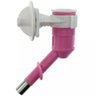 Bico Bebedouro Automatico Caes E Gatos Para Garrafa Pet Rosa - 1